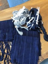 原田さんの手織りストール