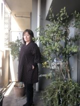 今日のコーデ　フリルブラウス