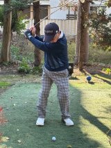 90歳を迎えた小川さんと卒寿のゴルフ