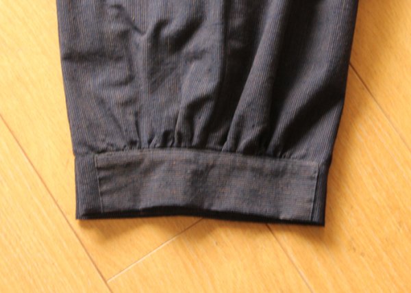 画像3: ワイドパンツ(茶縞） (3)