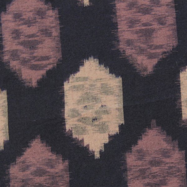 画像4: 立ち衿ワンピース亀甲茶 (4)