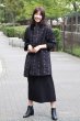 画像2: 中綿入りリバーシブルコートハート矢羽根 (2)