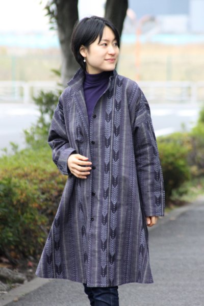 画像1: ビッグブラウス 前開き (高級矢羽根) (1)