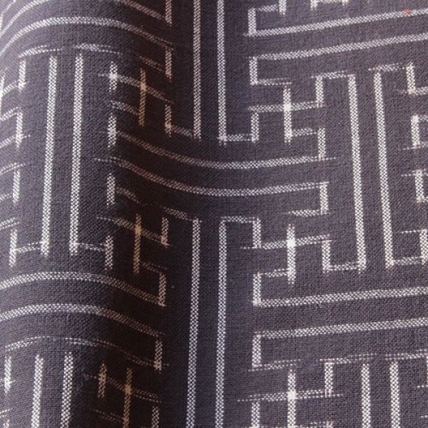 画像4: 立ち襟ワンピース(さや形グレー) (4)