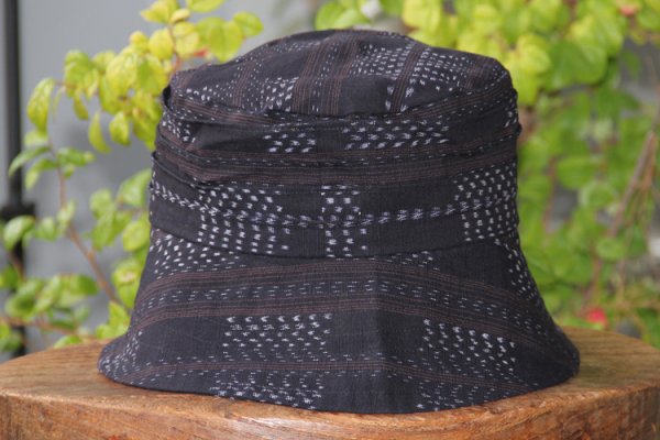 画像6: フリルブラウスレンガ道黒W巾 (6)