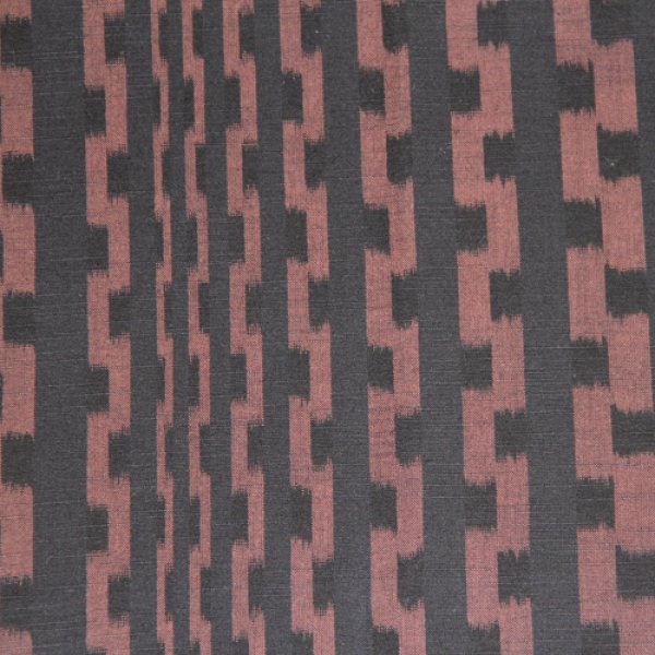 画像2: リバーシブルコートフード付き・ブロック崩し茶 (2)