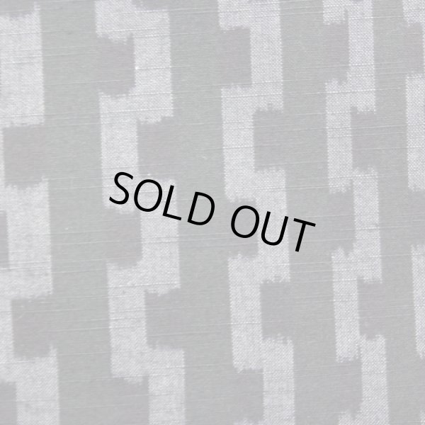 画像3: リバーシブルコートフード付き・ブロック崩しグレー (3)