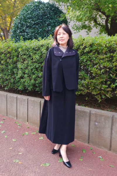 画像4: リバーシブルスーツ（ハートの矢羽根）一つボタン (4)