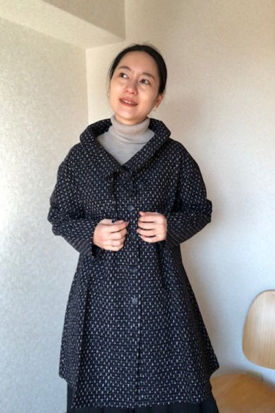 画像3: リボンジャケット白樺文人黒 (3)