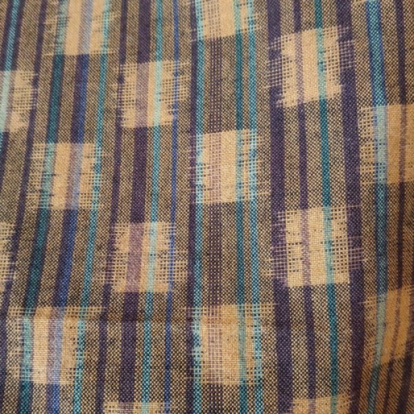 画像3: ピンタックワンピース(黄色市松緑ラインり) (3)