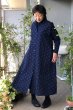 画像2: 手織り・ビッグワンピース前あき・新蛍 (2)