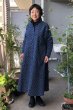 画像1: 手織り・ビッグワンピース前あき・丸つなぎ (1)