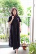 画像2: ビッグワンピース（花柄茶） (2)