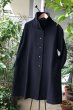 画像5: 高襟コート五重奏黒 (5)