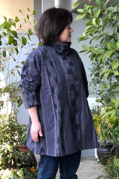 画像1: ロールタックジャケット高級矢羽根 (1)