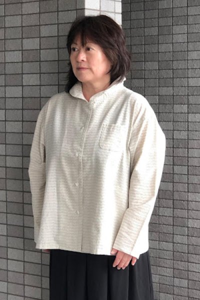 画像2: ショールカラージャケット（細雨） (2)