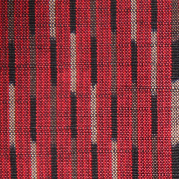 画像3: フリルブラウス七分袖(赤矢羽) (3)