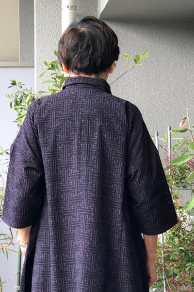 画像4: ビッグワンピース（さやがた濃いグレー） (4)