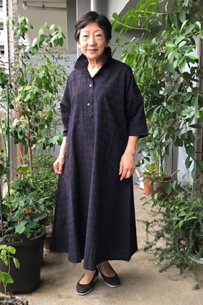 画像2: ビッグワンピース（さやがた濃いグレー） (2)