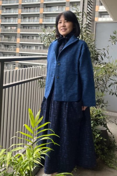 画像2: 四重奏ジャケット（青） (2)