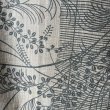 画像3: ビッグワンピースフレンチ袖・植物柄・竺仙 (3)