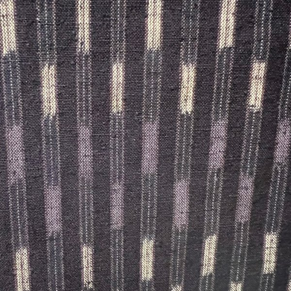 画像3: ジャンパースカート(竹柄紺紫) (3)