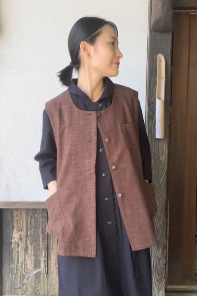 画像3: ベスト（白樺茶） (3)