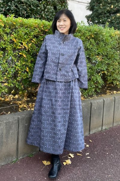 画像1: スーツ（さやがた灰） (1)