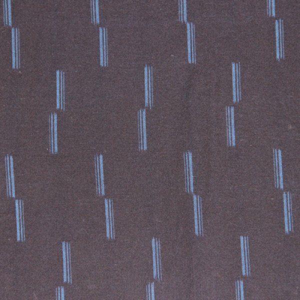 画像3: ビッグワンピース　前開き（竹柄紺） (3)