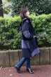 画像2: 四重奏フード付きコート段グレー (2)