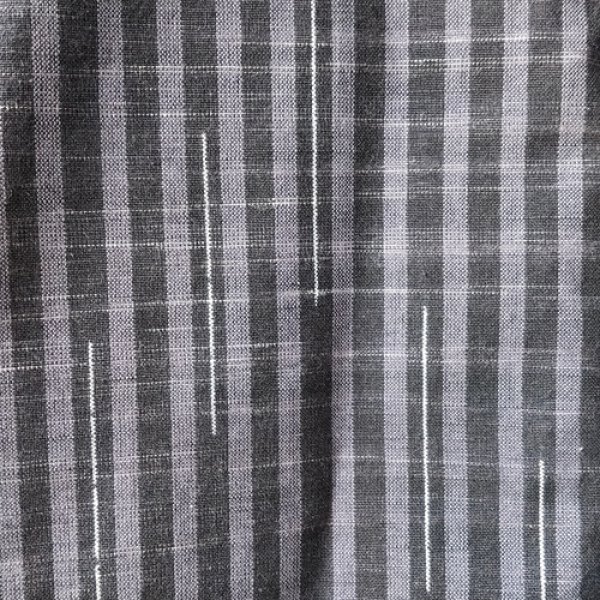 画像2: ピンタックブラウス（袋括りグレー） (2)