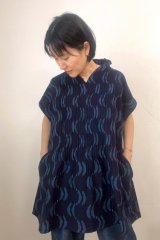 新品 定価107800円 久留米絣工房 藍木野 ピンタックブラウス ゆったり 2025年最新】藍木野の人気アイテム - メルカリ