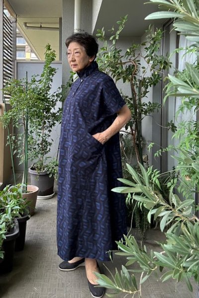 画像3: ビッグワンピース（かげろう紺） (3)