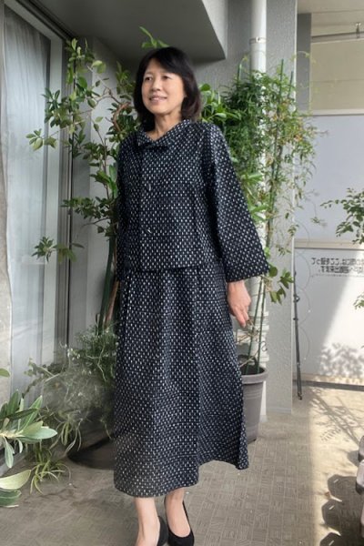 画像2: スーツ(白樺文人黒) (2)