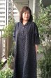 画像1: ビッグワンピース（白樺文人黒） (1)