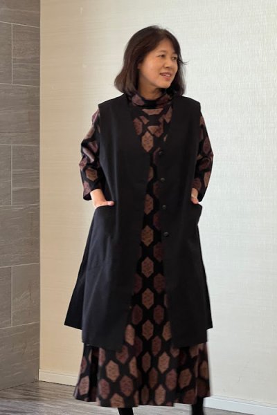 画像1: ロングベスト フォーマル (1)