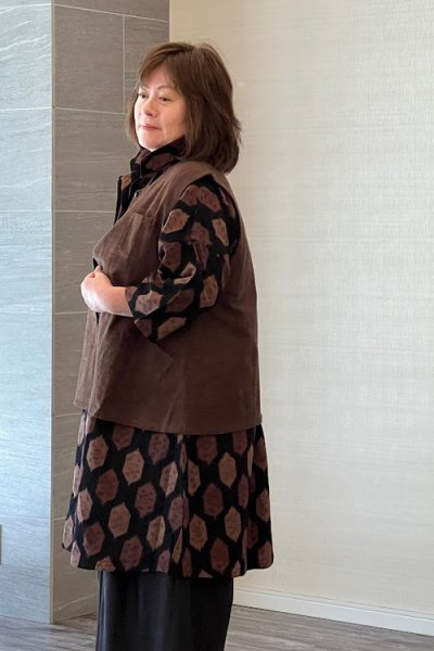 画像2: ベスト（白樺茶） (2)