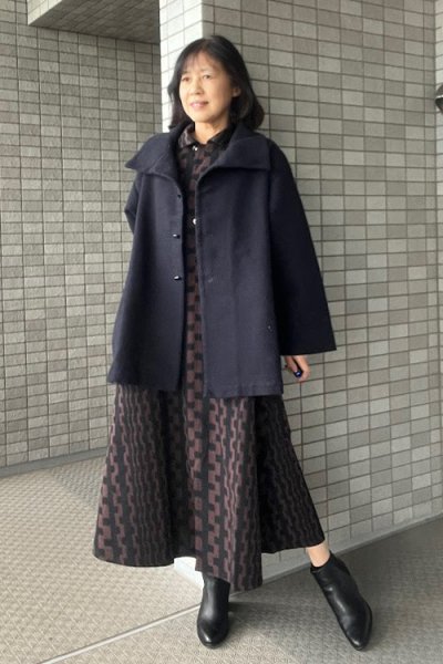 画像2: 五重奏高衿ジャケット黒 (2)