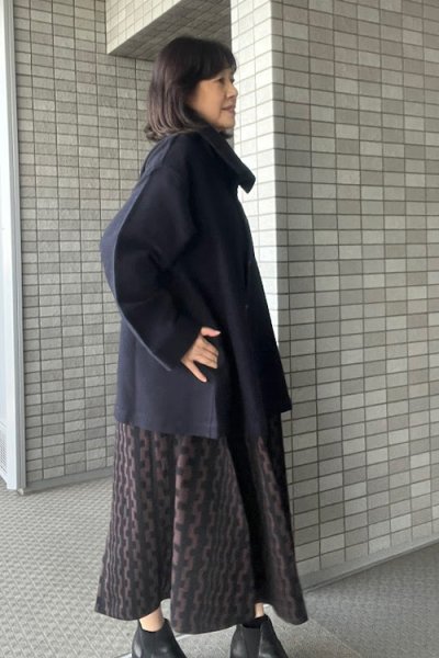 画像4: 五重奏高衿ジャケット黒 (4)