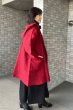 画像3: 四重奏フード付きコート赤 (3)