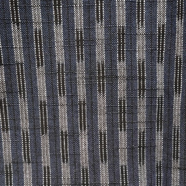 画像2: クロスカラーブラウス(変わり縞灰) (2)