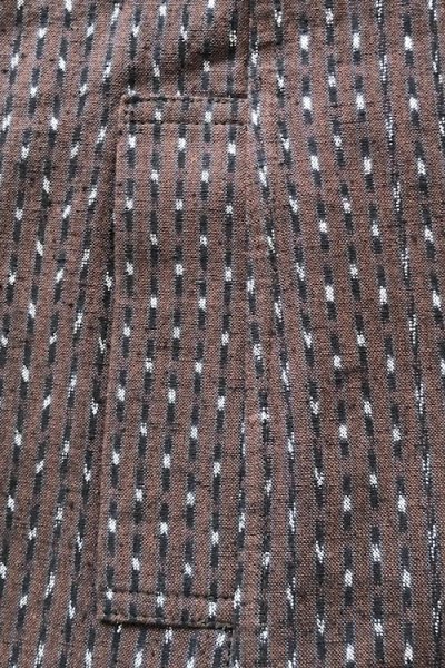 画像8: ビッグコートフード付き・小矢羽根茶 (8)