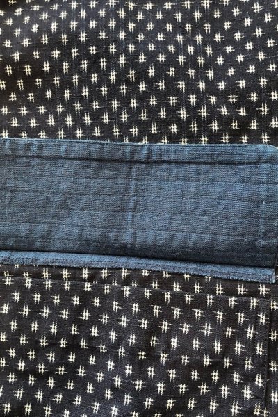 画像14: 手織りコート（井桁柄） (14)