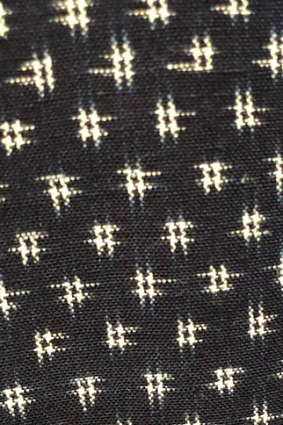 画像15: 手織りコート（井桁柄） (15)