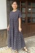 画像2: ティアードワンピースくの字グレー (2)