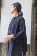 画像2: 横3本タックブラウス前あき　蛍 (2)