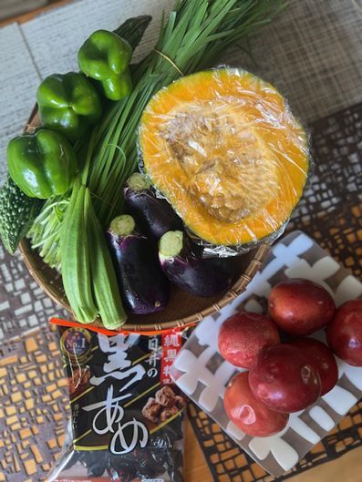 充実！野菜のおすそわけ