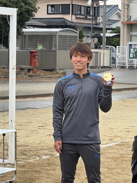 サッカー好きな私には幸せな時間でした